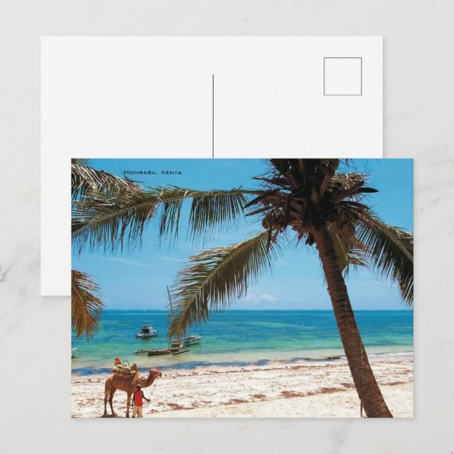 Cartão postal Mombasa (Frente/Verso)
