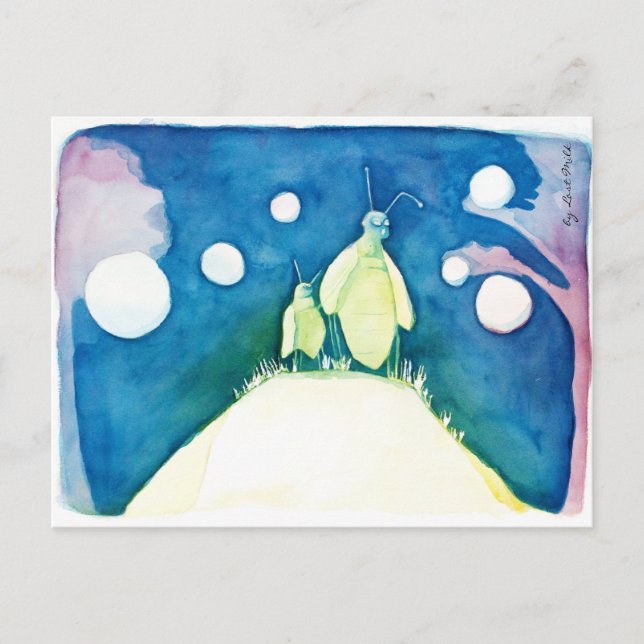 Cartão Postal Momento no luar (Frente)