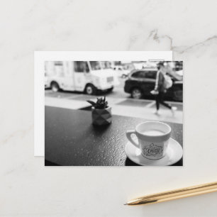 Cartão Postal Momentos de Café em Nova York