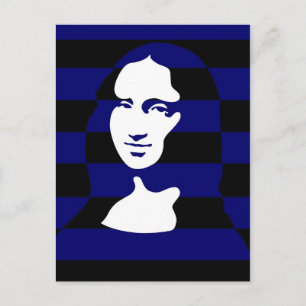 Cartão Postal Mona Lisa