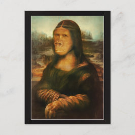 Cartão Postal Mona Rilla aka Mona Lisa