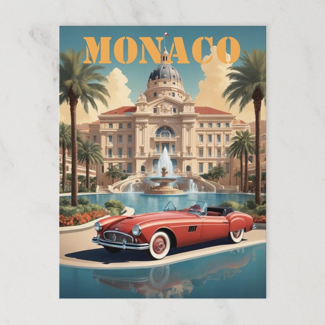 Cartão Postal Mônaco: Casino Monte Carlo (Criador carregado)