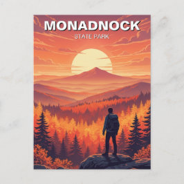 Cartão Postal Monadnock New Hampshire Viagem
