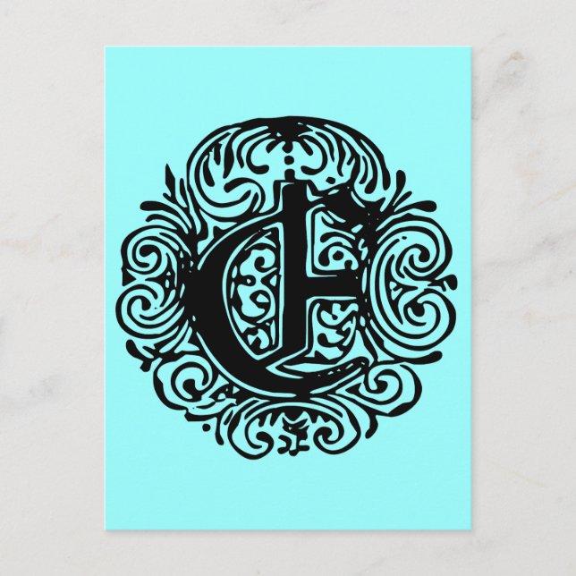 Cartão Postal Monarquia "E" (Frente)