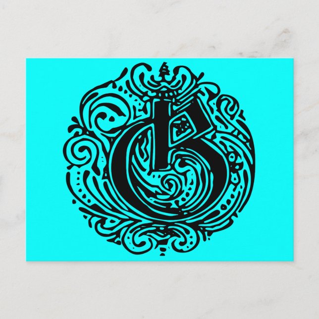 Cartão Postal Monarquia "G" (Frente)