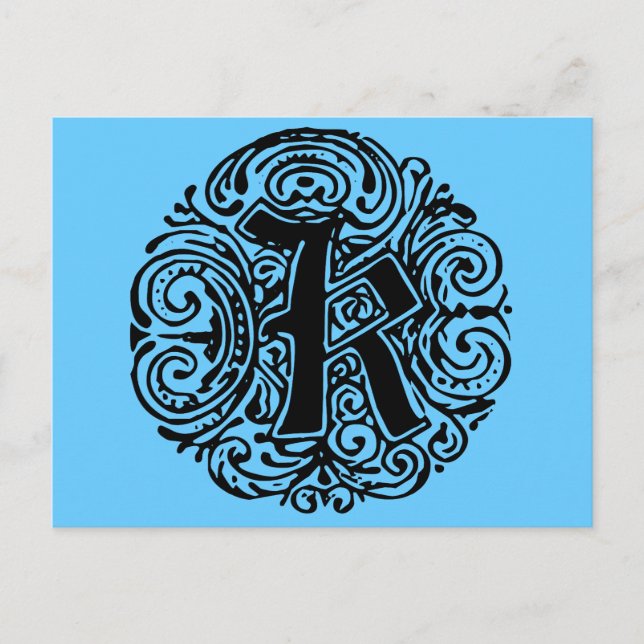 Cartão Postal Monarquia "K" (Frente)