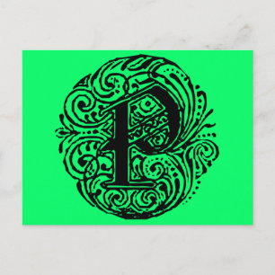 Cartão Postal Monarquia "P"