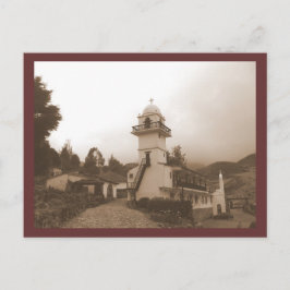 Cartão Postal Monastério Venezuela Montanhas Andes