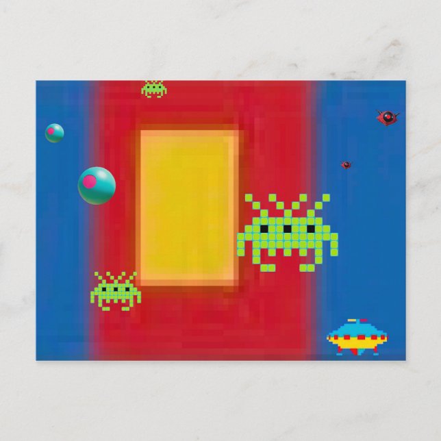 Cartão Postal Mondrianos II (Frente)