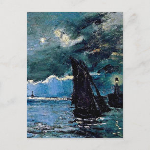 Cartão Postal Monet A Seascape Shipping