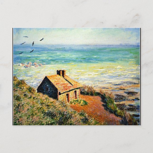 Cartão Postal Monet - Alfândega, Efeito Manhã (Frente)