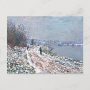 Cartão Postal Monet - Caminho de Halage em Argenteuil