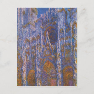 Cartão Postal Monet, Claude Kathedrale von Rouen (Das Portal bei