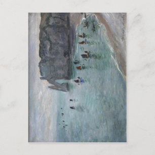 Cartão Postal Monet, Claude ?tretat, la porte d'Aval: ba