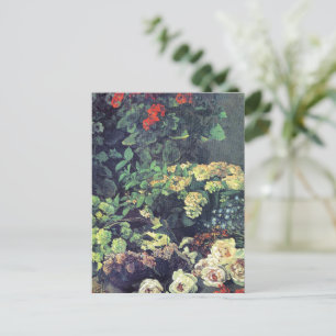 Cartão Postal Monet - Flores da primavera