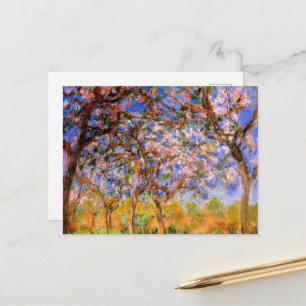 Cartão Postal Monet - Giverny na Primavera