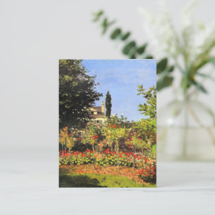 Cartão Postal Monet - Jardim em Sangue