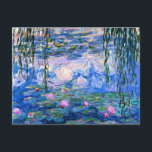 Cartão Postal Monet - Nenúfares, 1919 obra de arte<br><div class="desc">Monet - Nenúfares,  1919 obra de arte cartão-postal.</div>