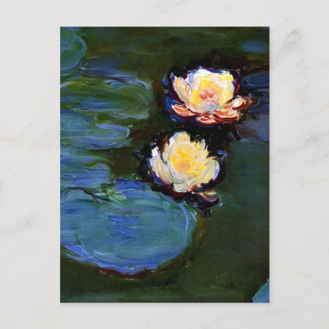 Cartão Postal Monet - Ninfas, Lírios De Água, (Frente)