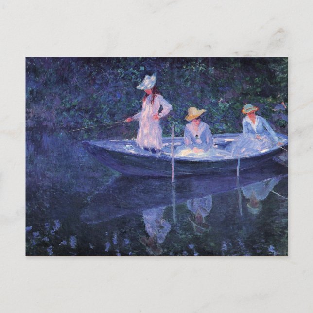 Cartão Postal Monet - No Norvegienne (Frente)