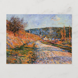 Cartão Postal Monet - O Caminho para Vetheuil
