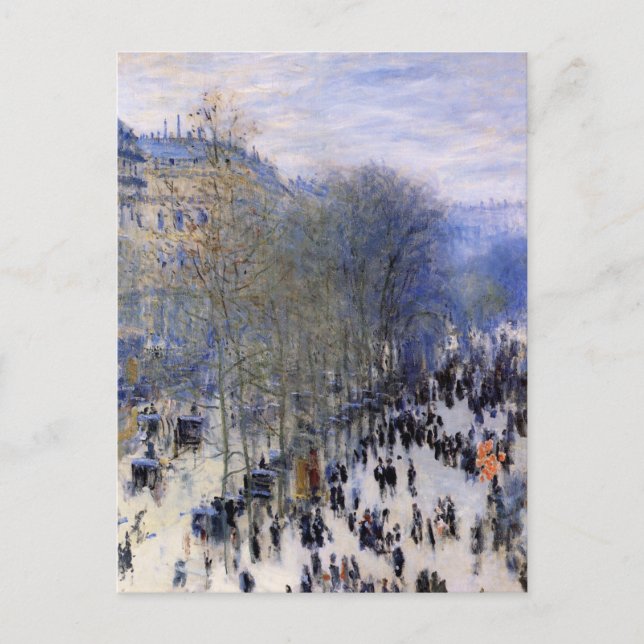 Cartão Postal Monet Painting (Frente)