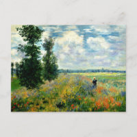 Monet - Poppy Field, Argenteuil