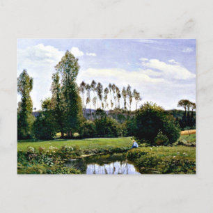 Cartão Postal Monet - Vista em Rouelles Le Havre