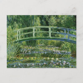 Cartão Postal Monet Water Lily Japonês
