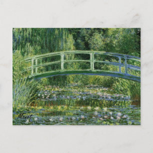 Cartão postal MONET Water Lily Pond 1897