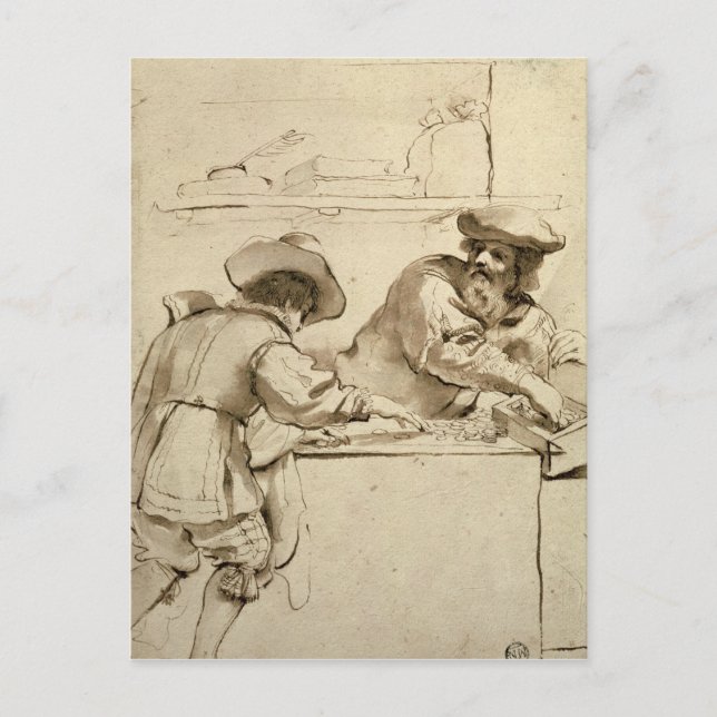 Cartão Postal Moneylender (Frente)