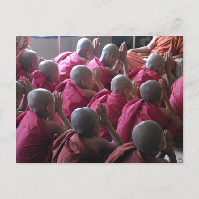 Cartão Postal Monk (Frente)