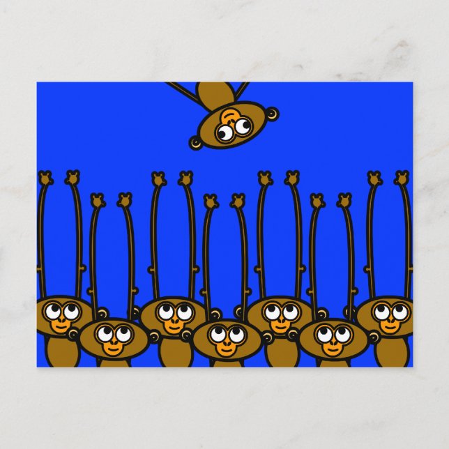 Cartão postal MONKEY (Frente)