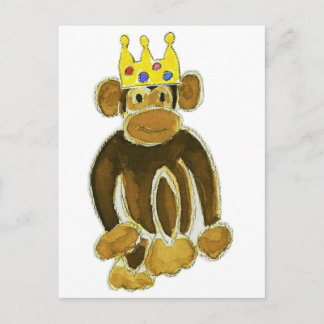 Cartão Postal Monkey Prince