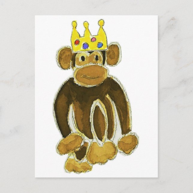 Cartão Postal Monkey Prince (Frente)
