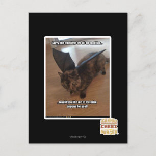 Cartão Postal Monkeys on vacation