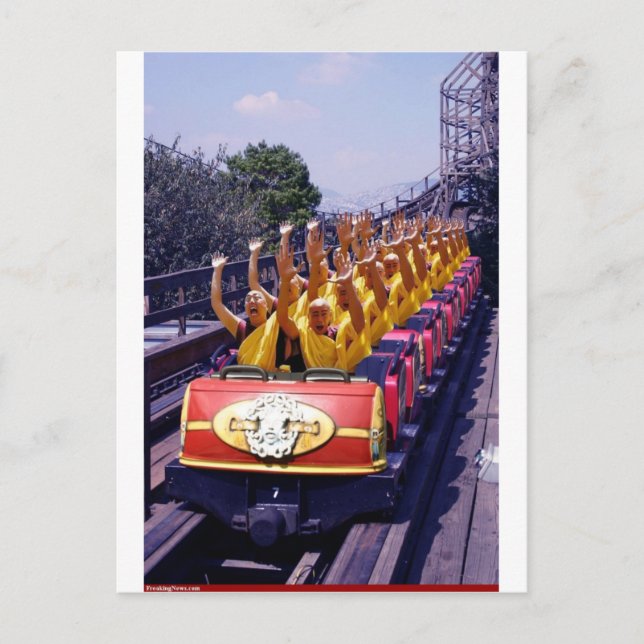 Cartão Postal Monks-on-a-Roller-Coaster-67499.jpg (Frente)