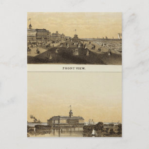 Cartão Postal Monmouth House, Primavera Lake, NJ