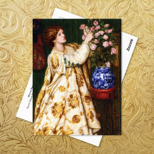 Cartão Postal Monna Rosa Dante Gabriel Rossetti