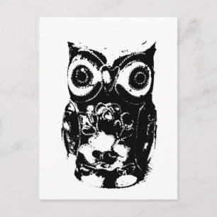 Cartão Postal Mono Owl