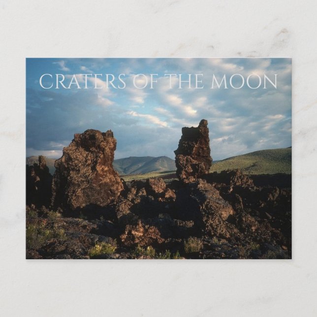 Cartão Postal Monólitos, pista de escoamento das crateiras do No (Frente)