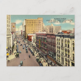 Cartão Postal Monroe Avenue, Grand Rapids, Michigan