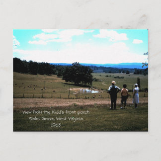 Cartão Postal Monroe Co Sinks 1963 Cultivou Henry Mãe Nana, Ver.