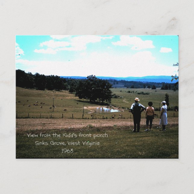 Cartão Postal Monroe Co Sinks 1963 Cultivou Henry Mãe Nana, Ver. (Frente)