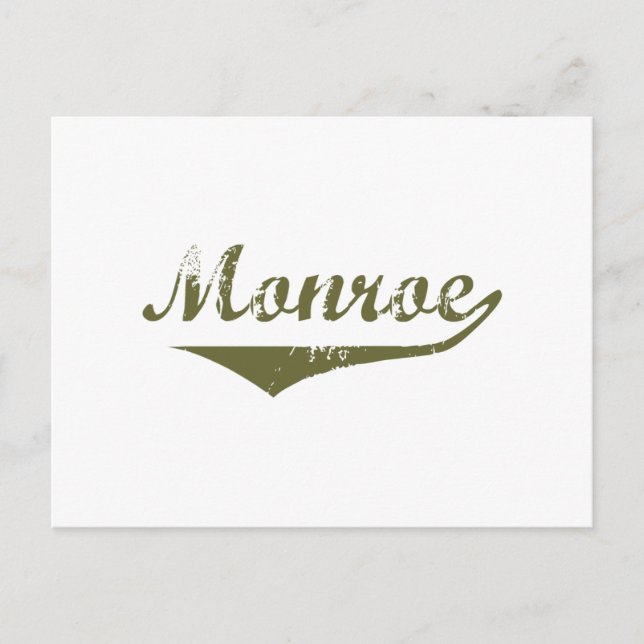 Cartão Postal Monroe Revolution (Frente)