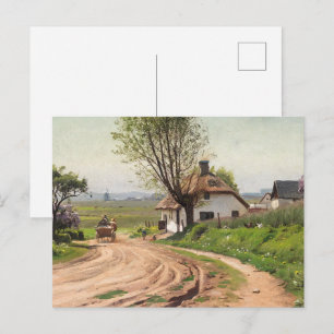 Cartão Postal Monsted - A Scense on a Summer Day Fine Art