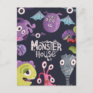 Cartão Postal Monster House