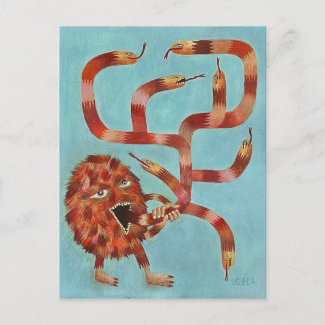 Cartão Postal Monsterbação (Frente)