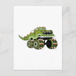 Cartão Postal Monstersaurus Truck