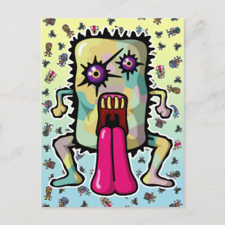 Cartão Postal monstro6
